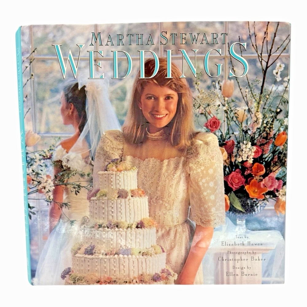 Martha Stewart Weddings 1987 First Edition Hardcover w/ Dust Jacket Vintage